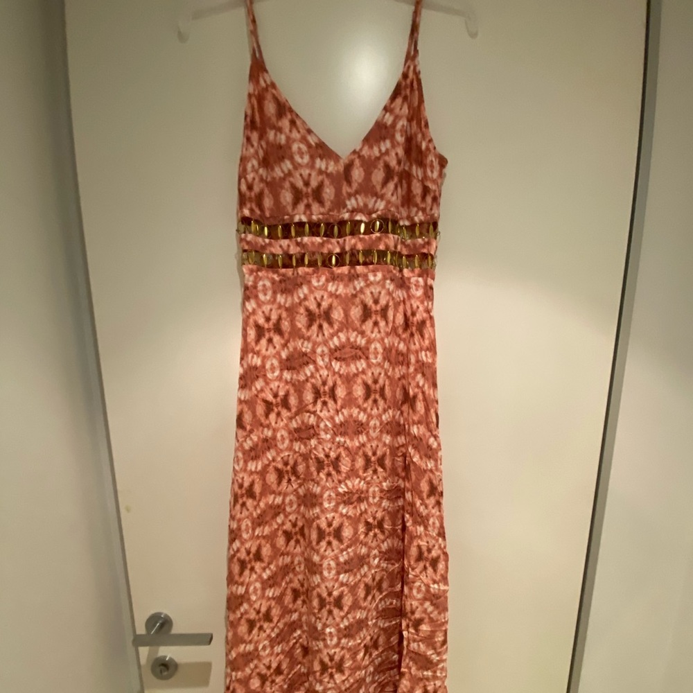 H&M tie dye maxi waist chain, 6
